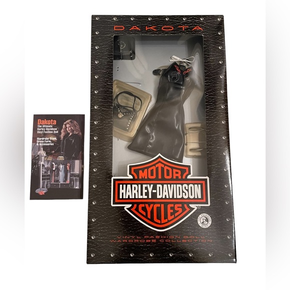 NIB The Franklin Mint Dakota Harley Davidson Vinyl Dress Set